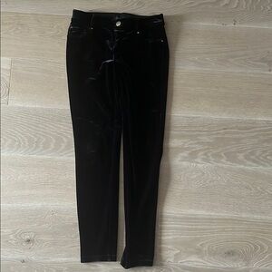 Black Velvet Women's Pants